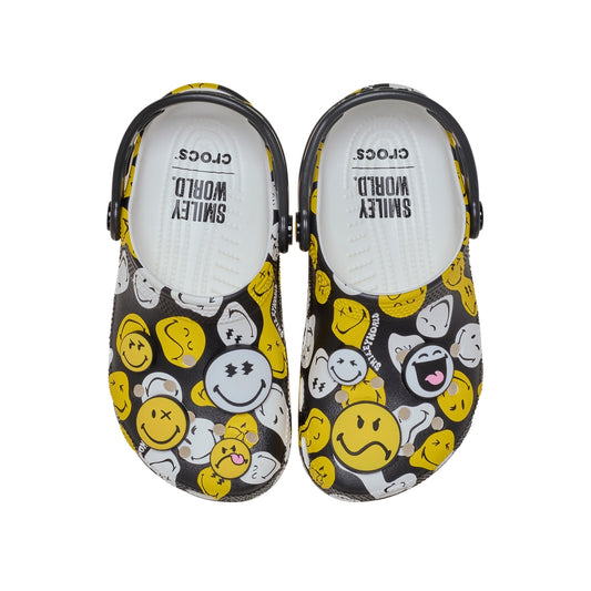 Kids' Crocs Classic Smiley Clog