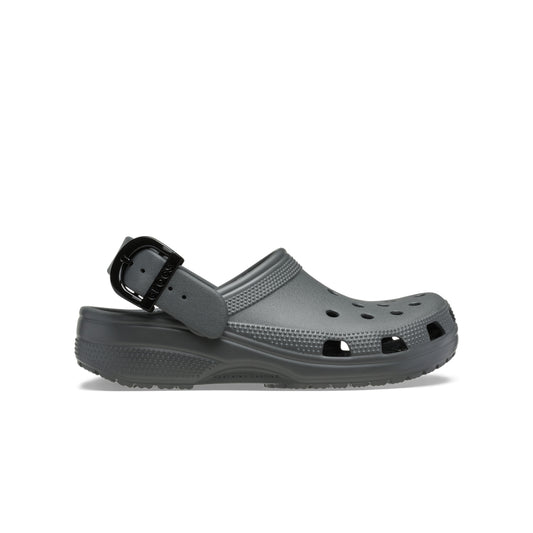 Giày Clog Unisex Crocs Classic Enamel Buckle - Carbon