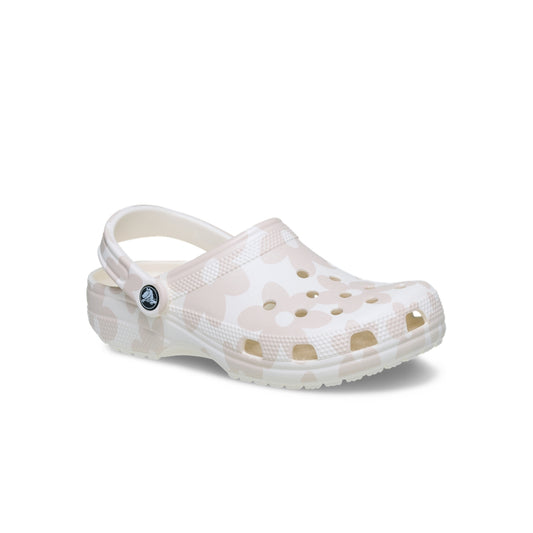 Giày Clog Unisex Crocs Classic Pop Petals - Chalk - Crocs™ Việt Nam
