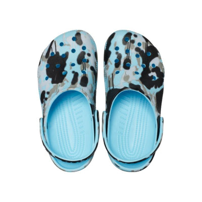 Giày Clog Trẻ Em Crocs Toddler Classic Spray Camo - Arctic - 208304-411