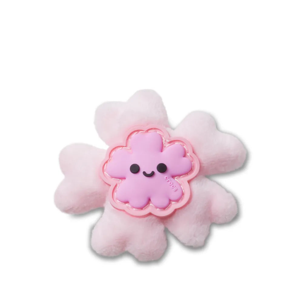 No.136ぷっくりハートෆ‪クロスチャーム⋆⸜♱⸝‍⋆ Jibbitz™ Charm Cherry Blossom Plush Character – Crocs™ Việt Nam