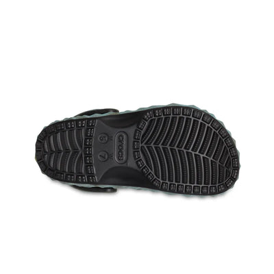 Giày Clog Unisex Crocs Classic Iridescent Geometric - Black