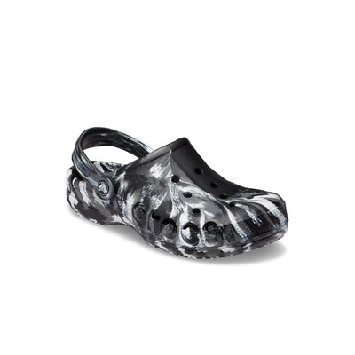 Giày Clog Unisex Crocs Baya Marbled - Black