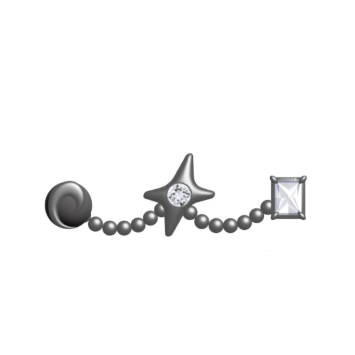 Jibbitz™ Charm Silver Metal Symbols Chain - Crocs™ Việt Nam