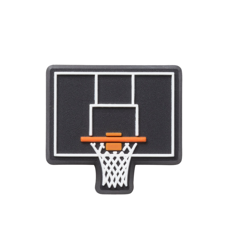 Jibbitz™ Charm Black Basketball Backboard