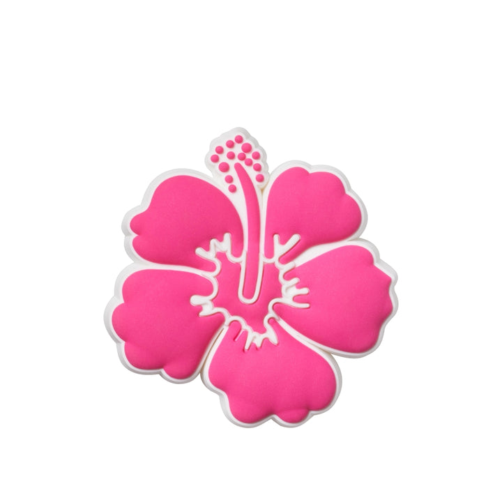 Jibbitz™ Charm Pink Hibiscus - Crocs™ Việt Nam