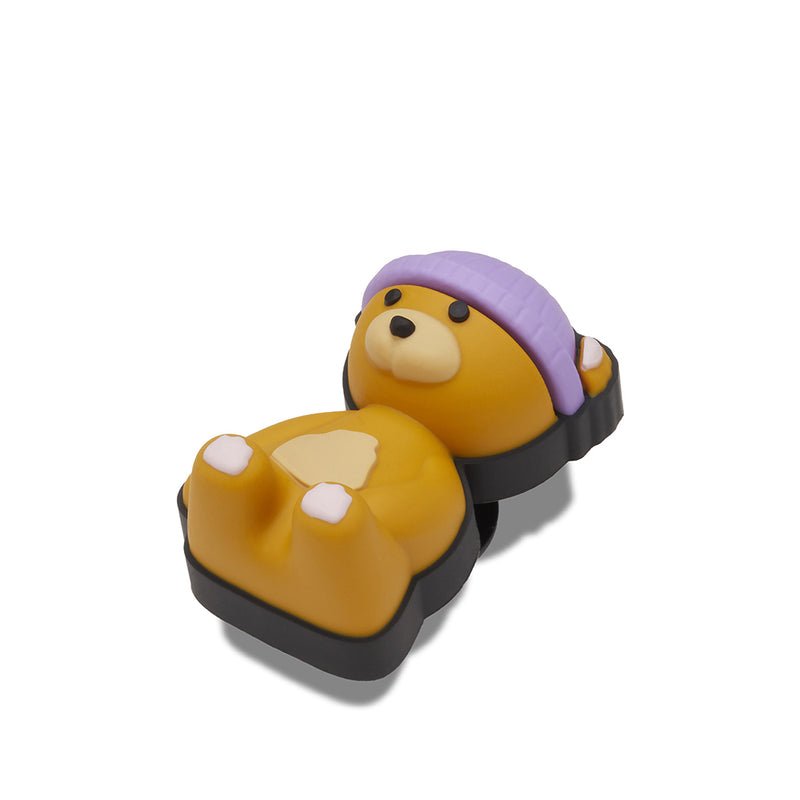 Jibbitz™ Charm Teddy Bear with Beanie