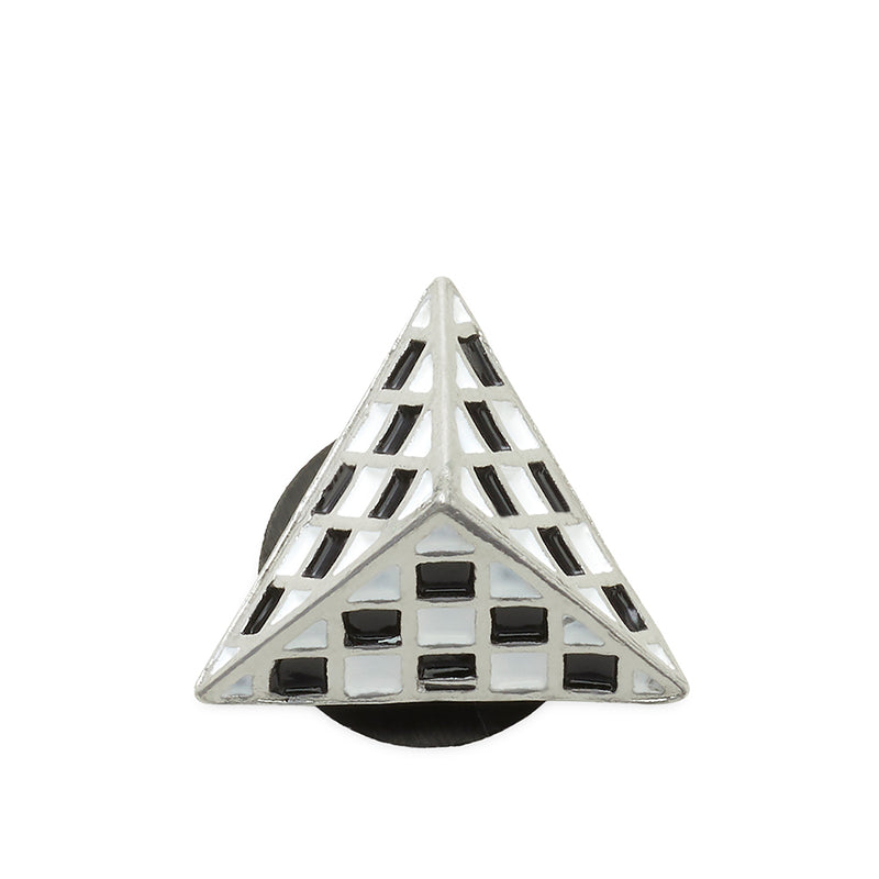 Jibbitz™ Charm Checkerboard Pyramid