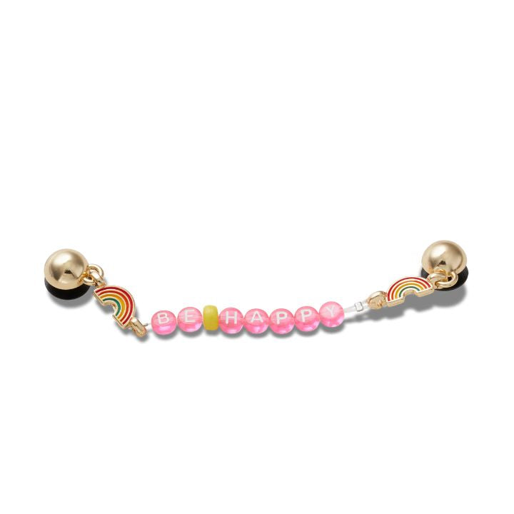 Jibbitz™ Charm Be Happy Chain