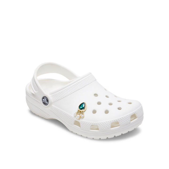 Jibbitz™ Charm Emerald Tear Drop With Pearls - Crocs™ Việt Nam
