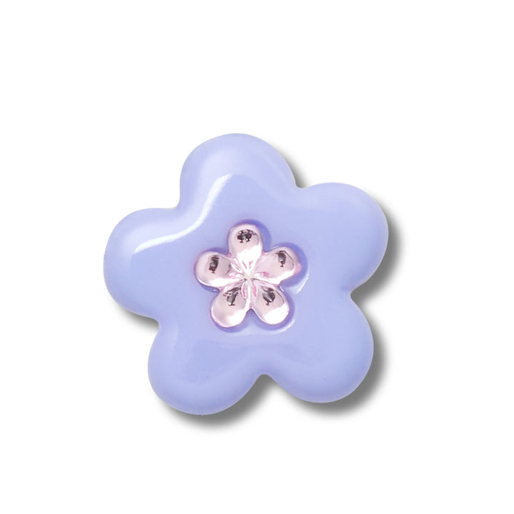 Jibbitz™ Charm Purple Flower with Pink Gem - Crocs™ Việt Nam