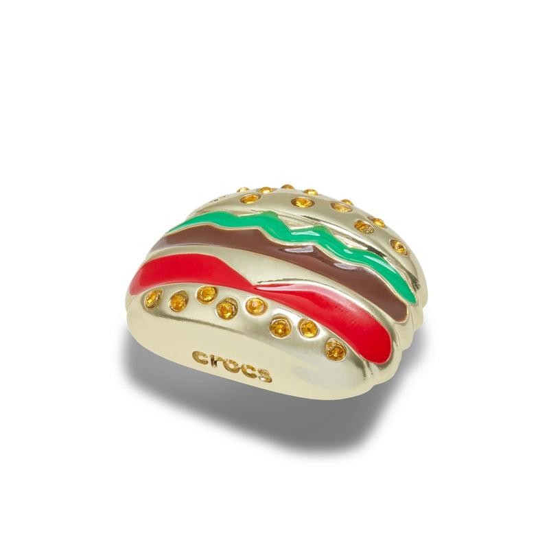 Jibbitz™ Charm Gold Burger