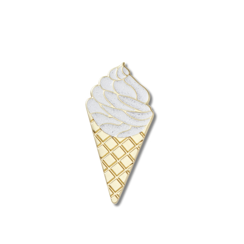 Jibbitz™ Charm Gold Vanilla Waffle Cone
