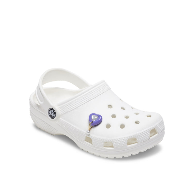 Jibbitz™ Charm Purple Heart With Pearl