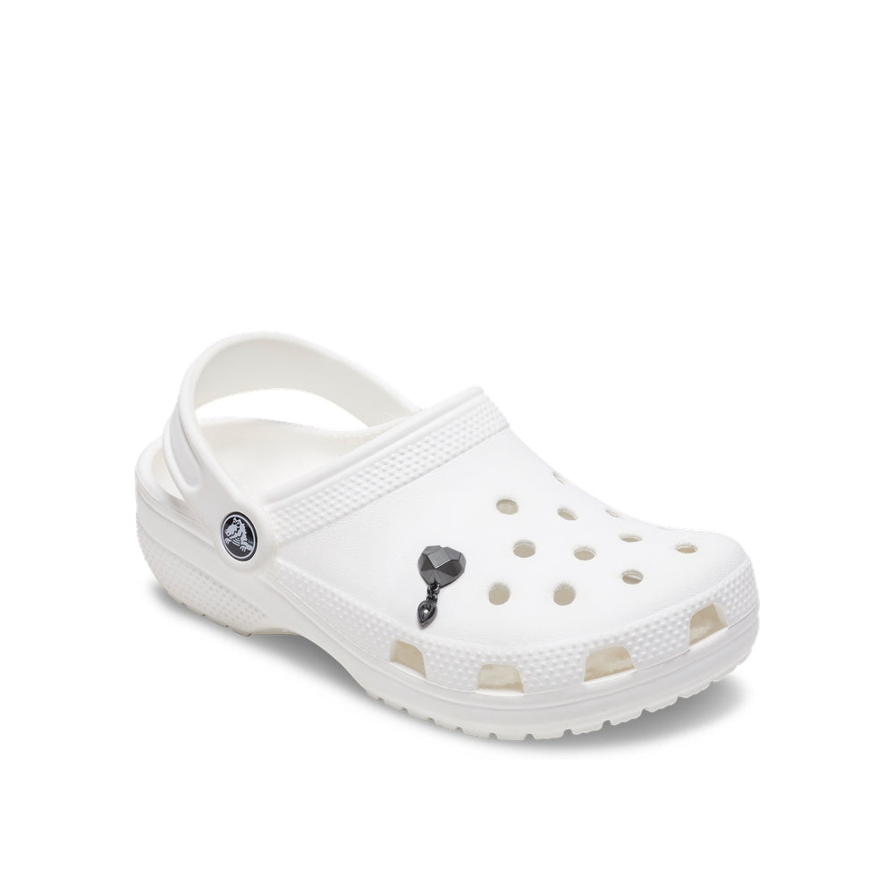 Jibbitz™ Charm Punk Gunmetal Heart