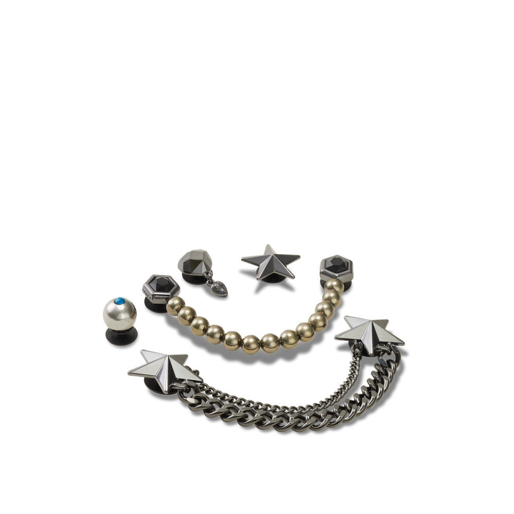 Jibbitz™ Charm Punk Gunmetal