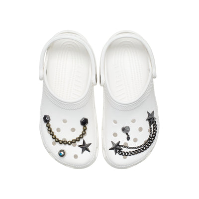 Jibbitz™ Charm Punk Gunmetal