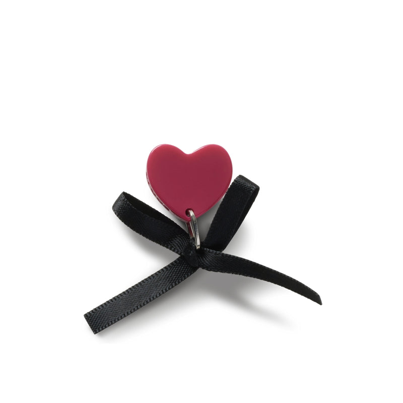 Jibbitz™ Charm Shiny Red Heart with Bow