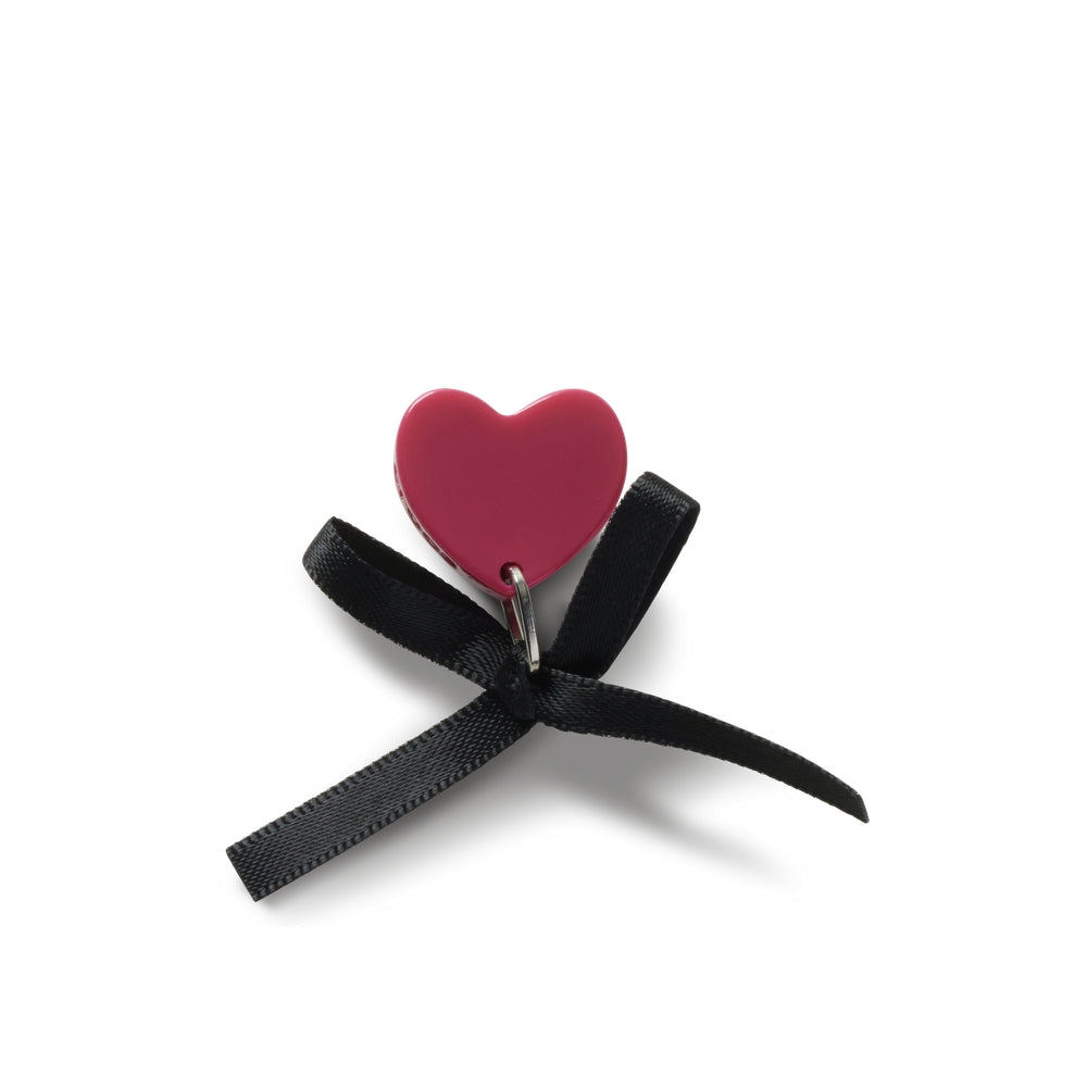 Jibbitz™ Charm Shiny Red Heart with Bow