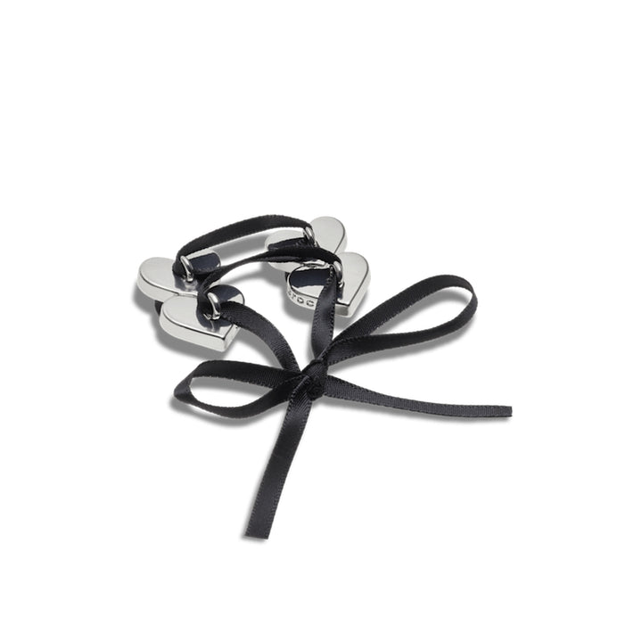 Jibbitz™ Charm Silver Heart Lace - Crocs™ Việt Nam