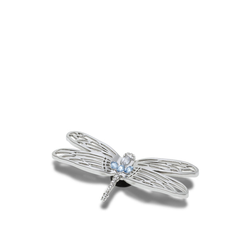 Jibbitz™ Charm Silver Dragonfly