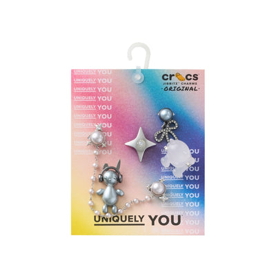 Jibbitz™ Charm Silver Cute Punk
