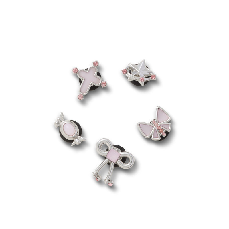 Jibbitz™ Charm Silver and Pink
