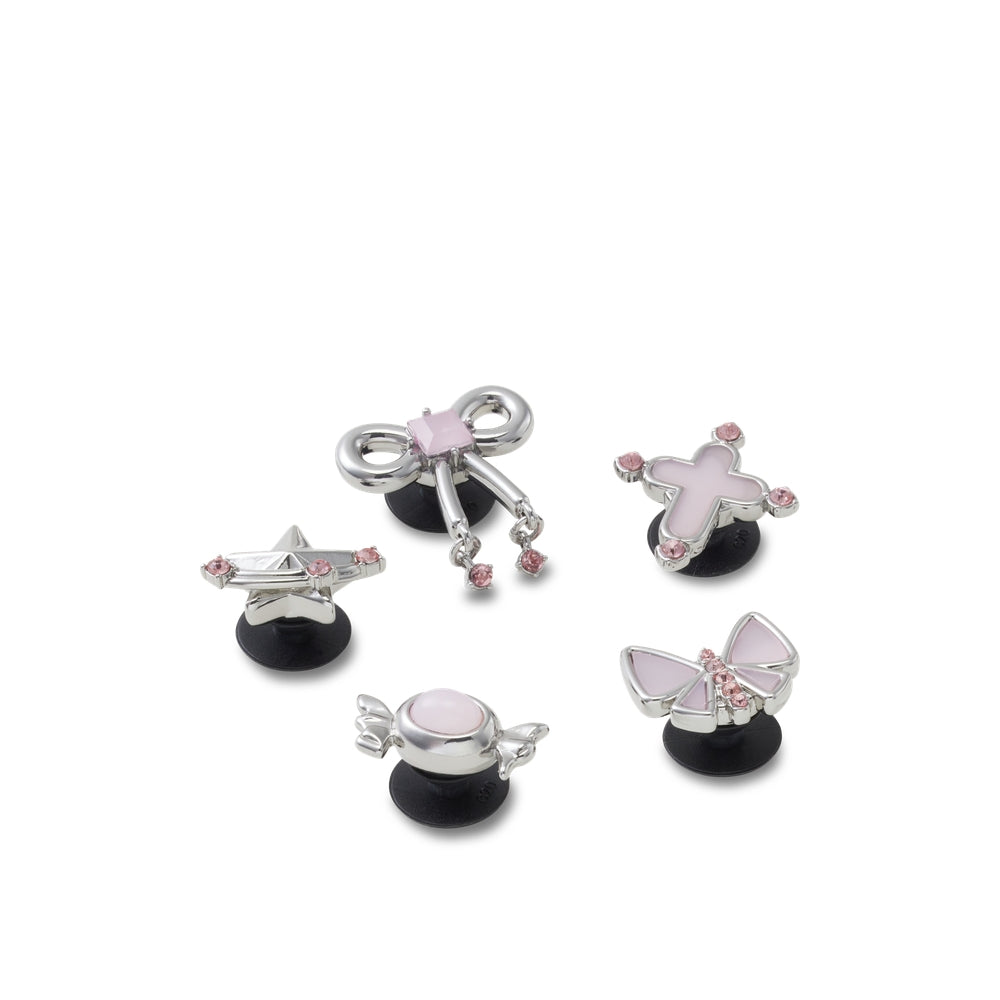 Jibbitz™ Charm Silver and Pink