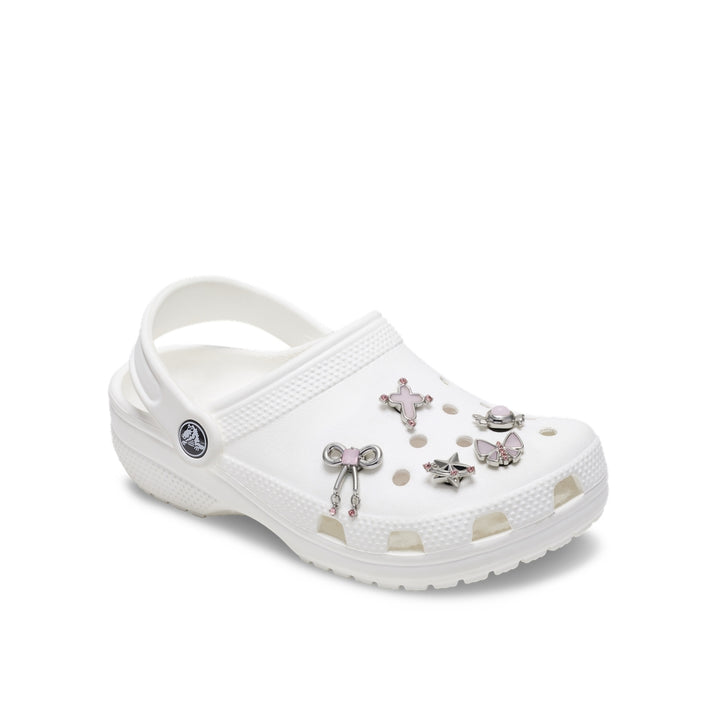 Jibbitz™ Charm Silver and Pink - Crocs™ Việt Nam