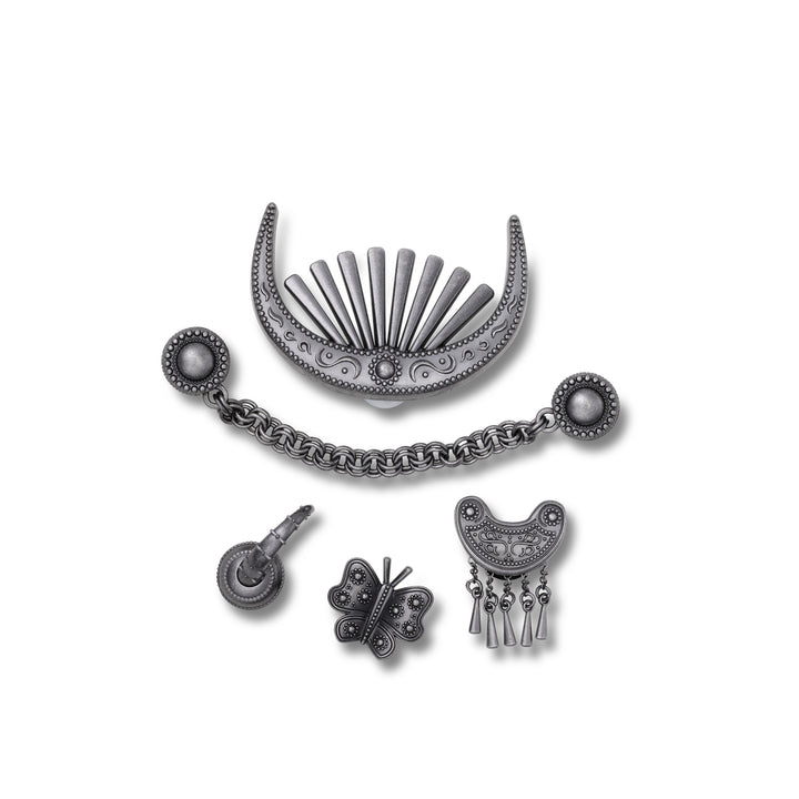 Jibbitz™ Charm Silver Metal Mix - Crocs™ Việt Nam