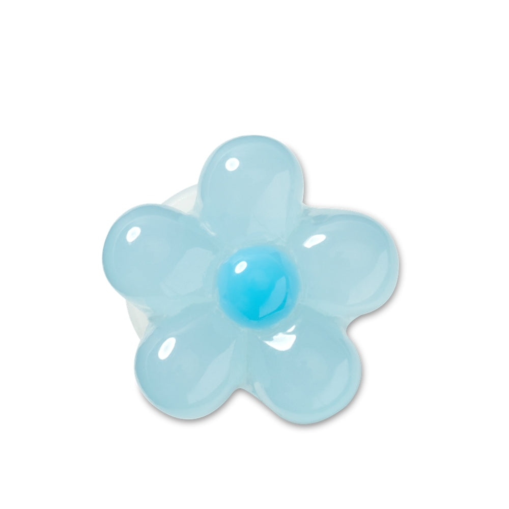 Jibbitz™ Charm Expressive Floral Light Blue