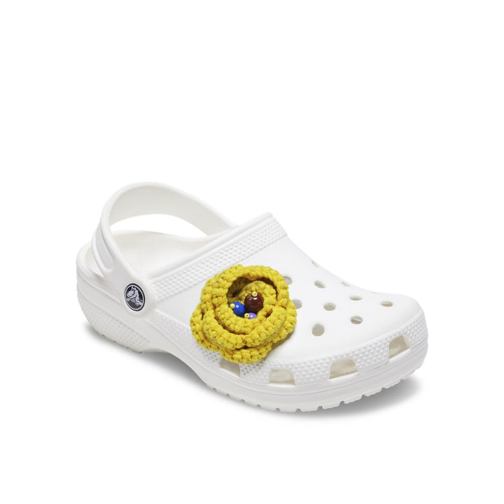 Jibbitz™ Charm Yellow Crochet Floral - Crocs™ Việt Nam