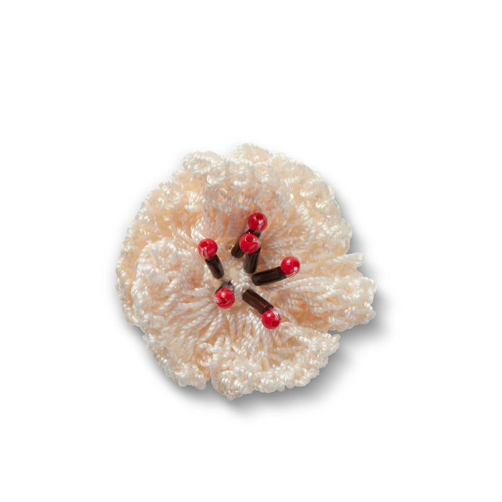 Jibbitz™ Charm White Crochet Floral - Crocs™ Việt Nam