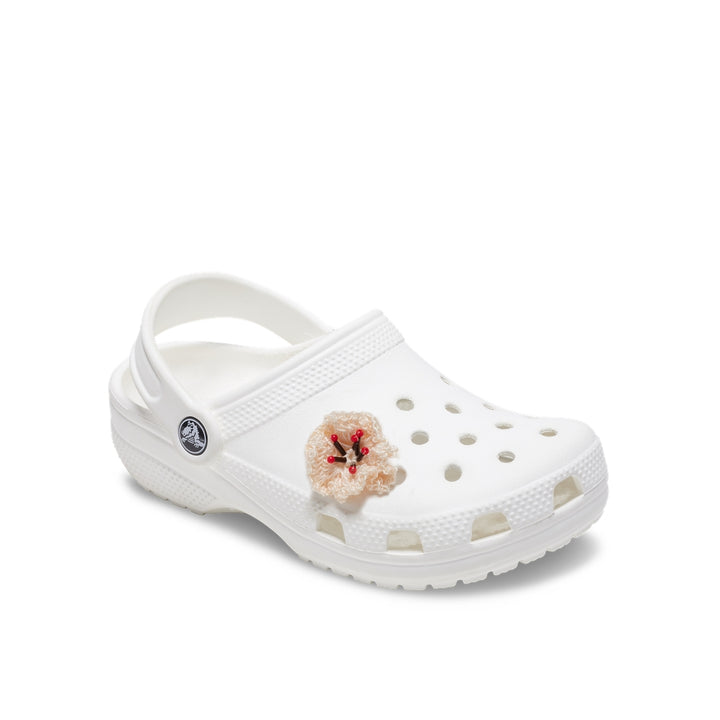 Jibbitz™ Charm White Crochet Floral - Crocs™ Việt Nam