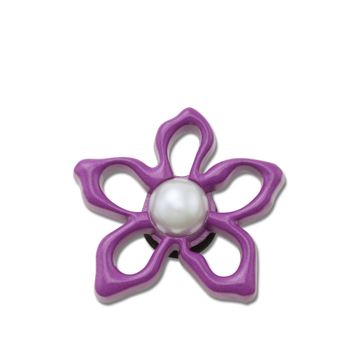 Jibbitz™ Charm Meta Purple Floral - Crocs™ Việt Nam