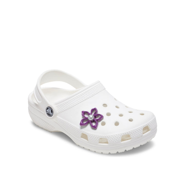 Jibbitz™ Charm Meta Purple Floral - Crocs™ Việt Nam