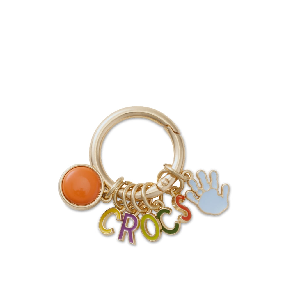 Jibbitz™ Charm Crafted Crocs Ring Keychain