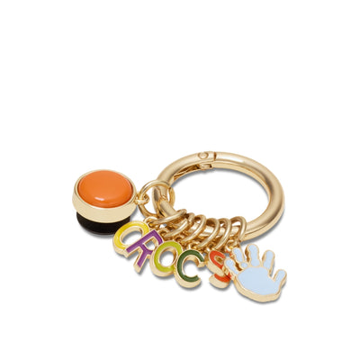 Jibbitz™ Charm Crafted Crocs Ring Keychain