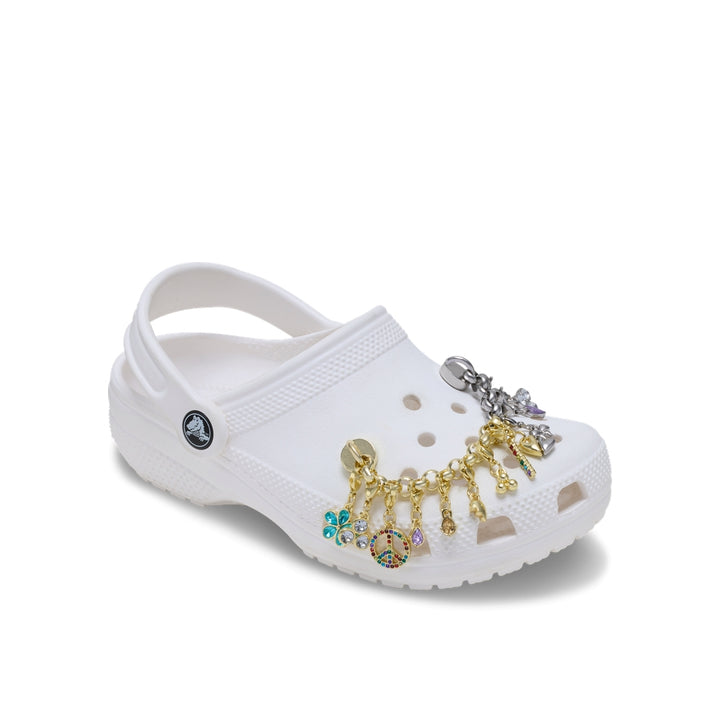 Jibbitz™ Charm Gold Silver Adjust Charm Chain - Crocs™ Việt Nam