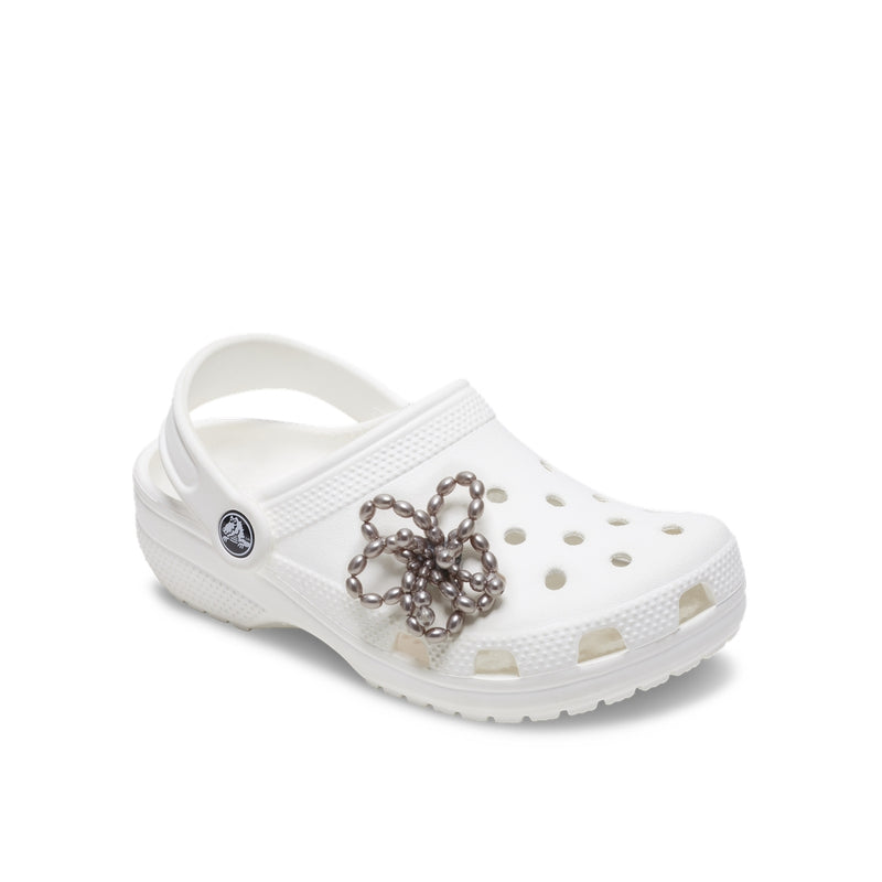 Jibbitz™ Charm Black Pearl Beaded Floral