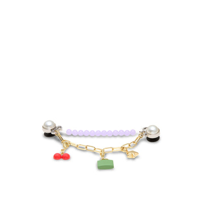 Jibbitz™ Charm Purple Meta Charm Chain