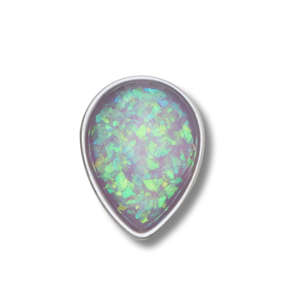 Jibbitz™ Charm Opalescent Meta SMT Gem