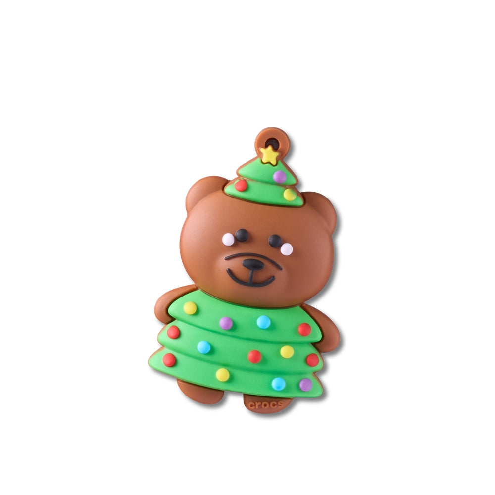Jibbitz™ Charm Holiday Bear Ornament