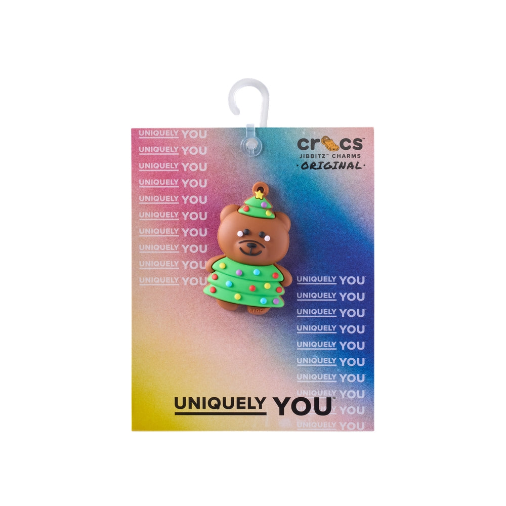 Jibbitz™ Charm Holiday Bear Ornament