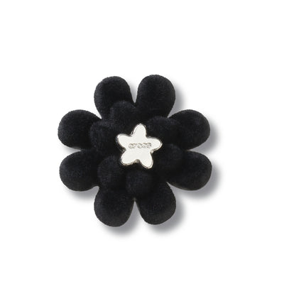 Jibbitz™ Charm Black Velvet Flower 2