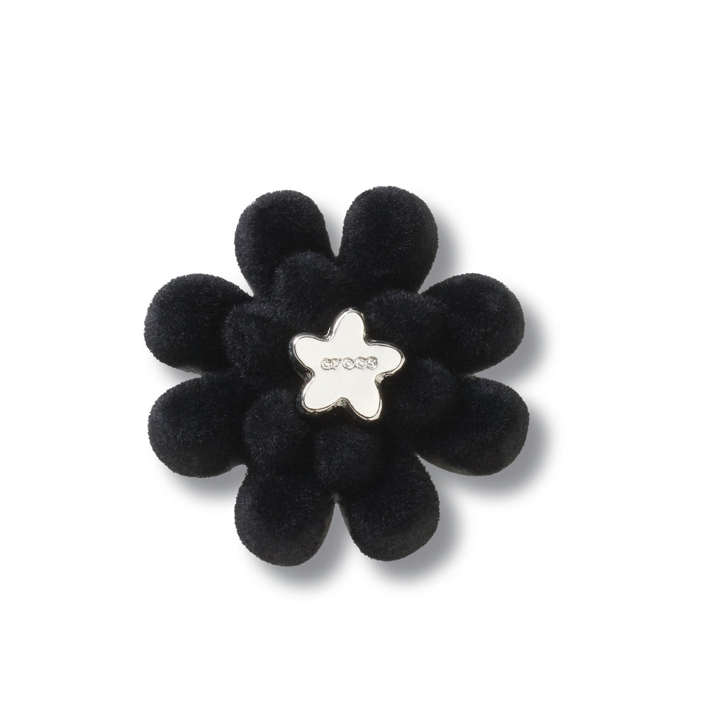 Jibbitz™ Charm Black Velvet Flower 2