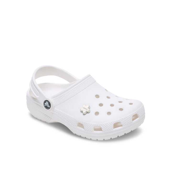 Jibbitz™ Charm Silver Crocs Flower - Crocs™ Việt Nam
