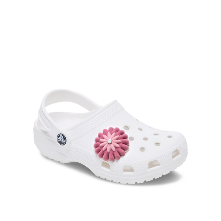 Jibbitz™ Charm Pink Velvet Flower 1 - Crocs™ Việt Nam