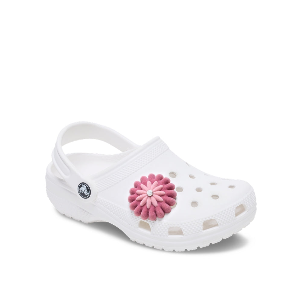 Jibbitz™ Charm Pink Velvet Flower 1