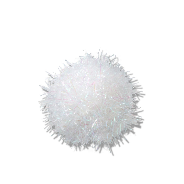 Jibbitz™ Charm White Tinsel Pom - Crocs™ Việt Nam